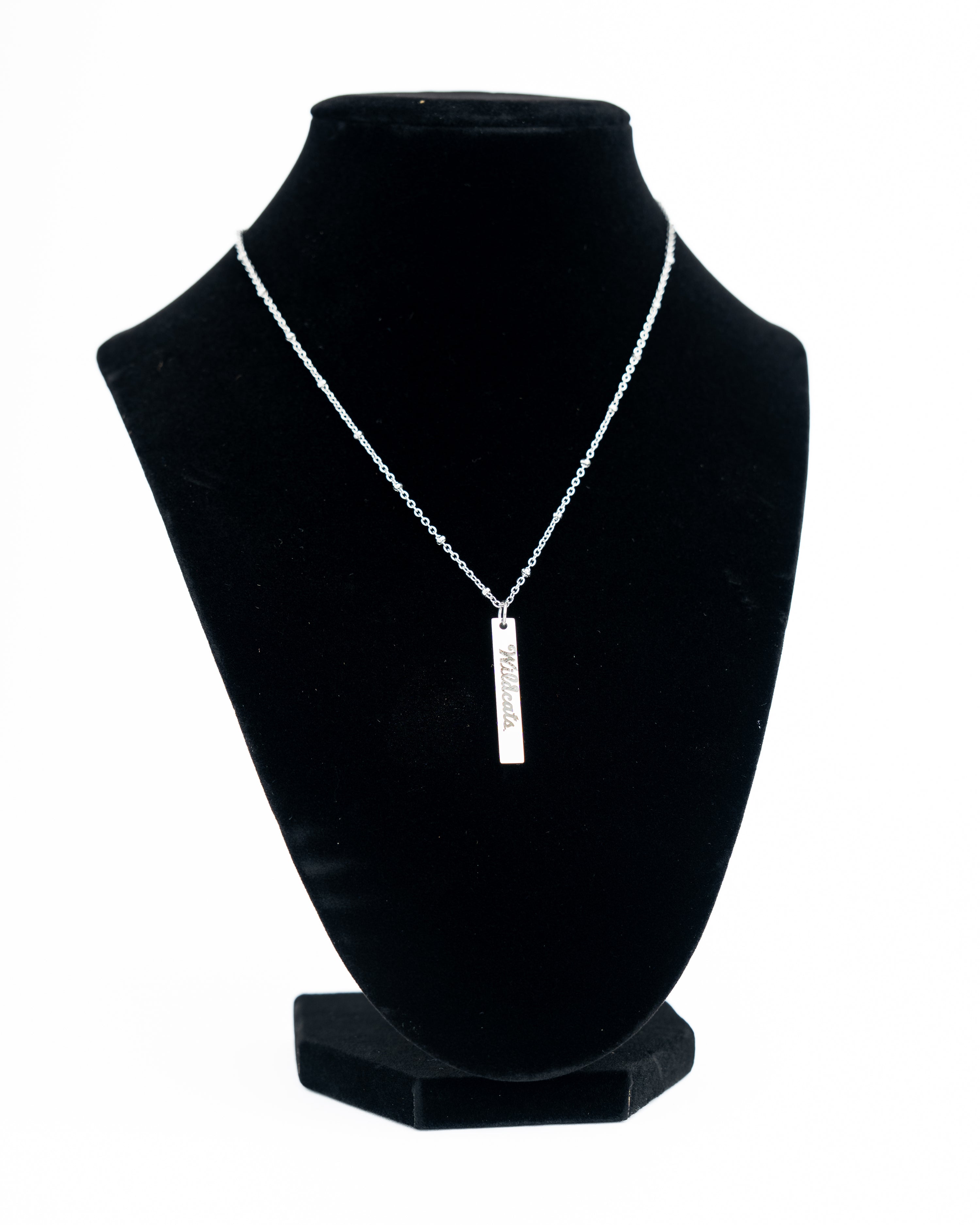 Wildcats Necklace -Silver