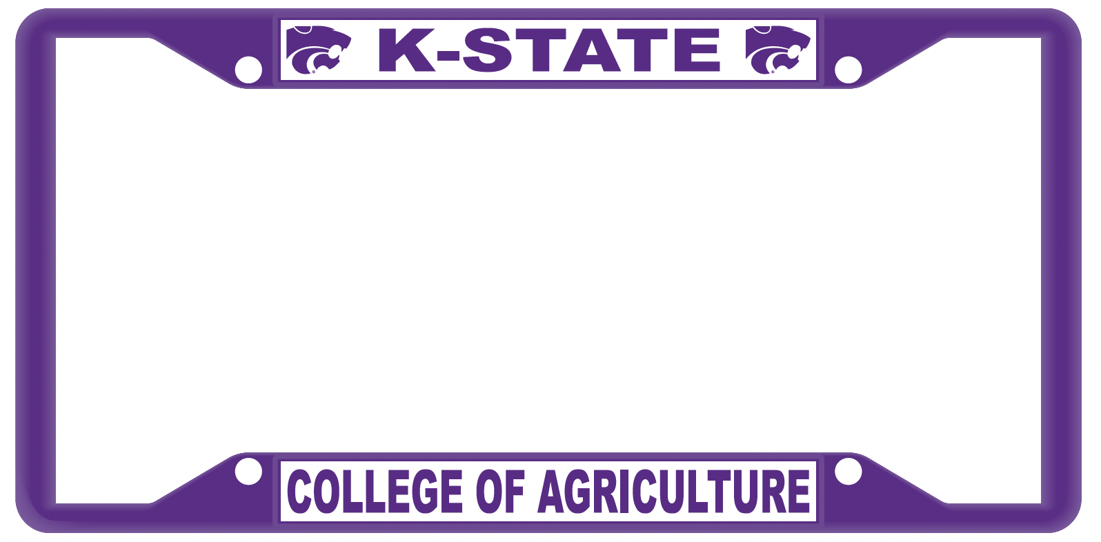 K-State College of Agriculture License Plate
