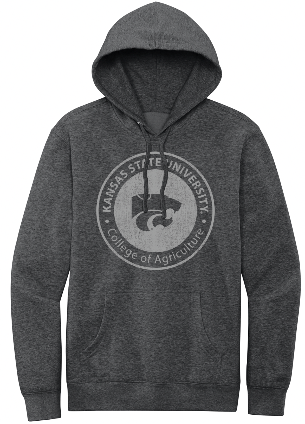 Grey Hoodie College of Ag Circle Sweatshirt